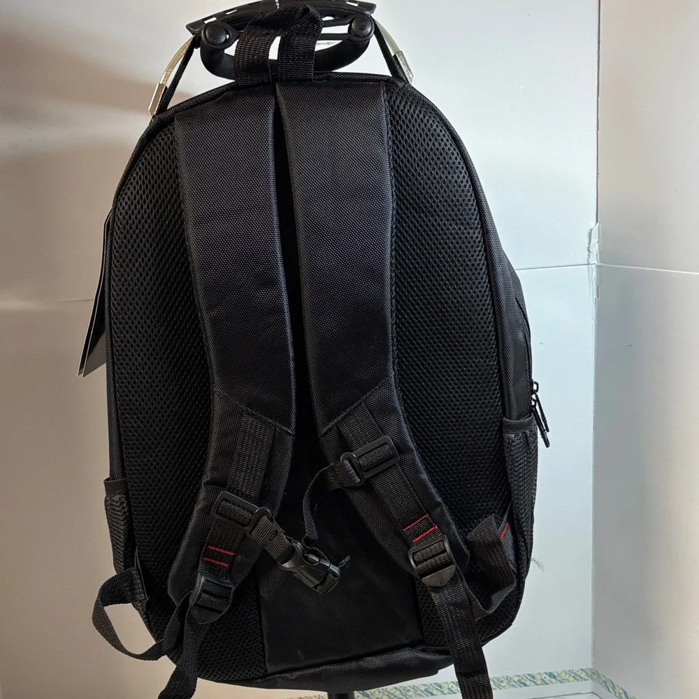 Dukap Eminent Laptop Backpack, Black, NWT